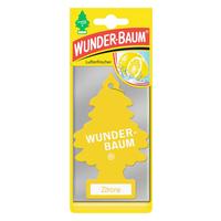 Autóillatosító Wunderbaum Citrom - sárga, papír