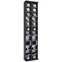 CD-Regal Almera Anthrazit/Honigeiche - Honigeiche/Anthrazit, Design, Holzwerkstoff (42/183/20cm) - MID.YOU