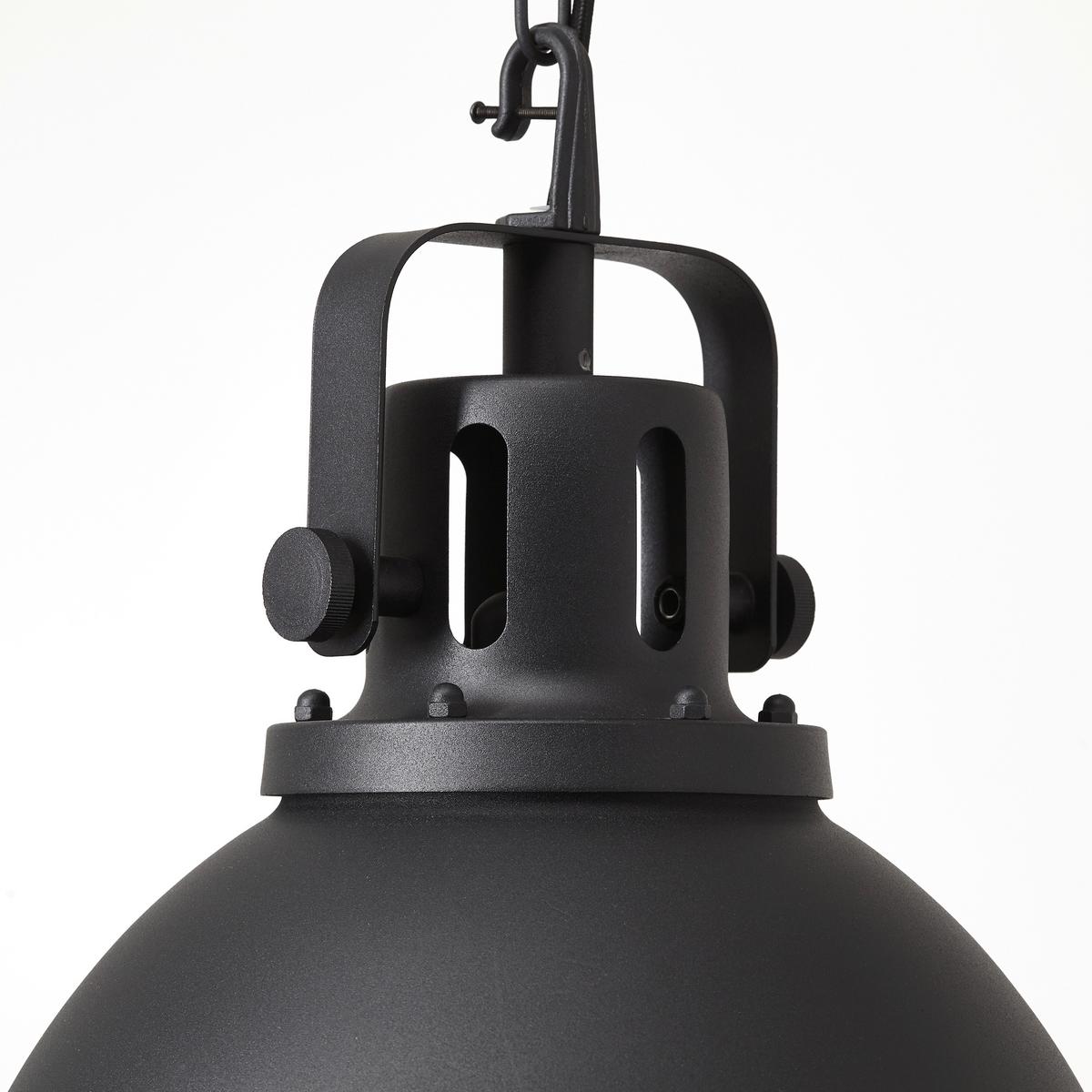 Hängeleuchte Jesper Glas max. 60 Watt - Schwarz, Trend, Glas/Metall (38/133cm) - Brilliant