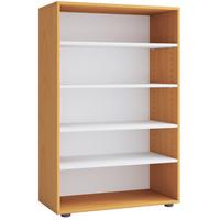 Regal Za Čevlje Lona Xl, Bukev - črna/barve bukve, Konvencionalno, umetna masa/leseni material (70/110/37cm) - MID.YOU