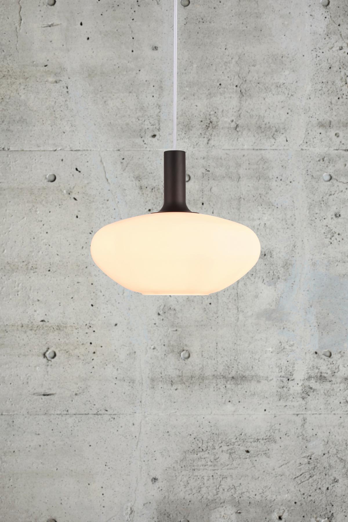 LAMPA WISZĄCA 48973001 ALTON 35 - kolor mosiężny/czarny, Basics, metal/szkło (35/330cm) - Nordlux