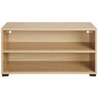Regal in Eichefarben - Eichefarben/Schwarz, MODERN, Holzwerkstoff (91,2/44,8/40cm) - Based