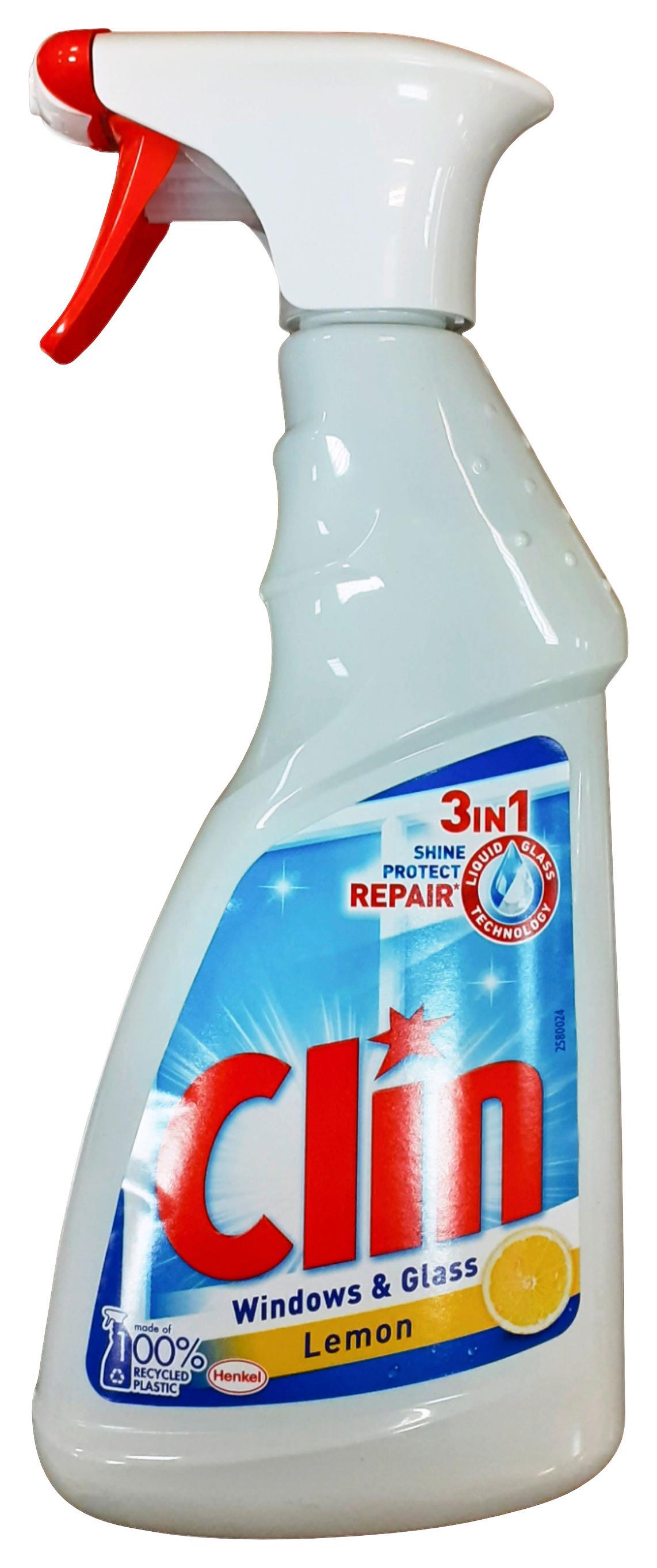 Ablaktisztító Spray Clin - műanyag (500ml)