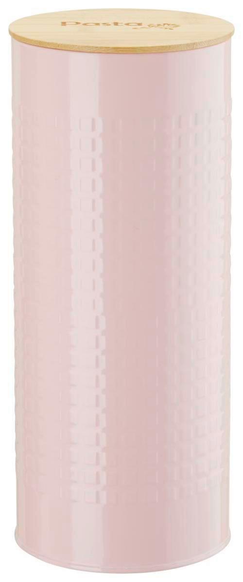 Ételtároló Doboz Stella - natúr/rózsaszín, Romantik / Landhaus, fa/fém (11/27cm) - Zandiara