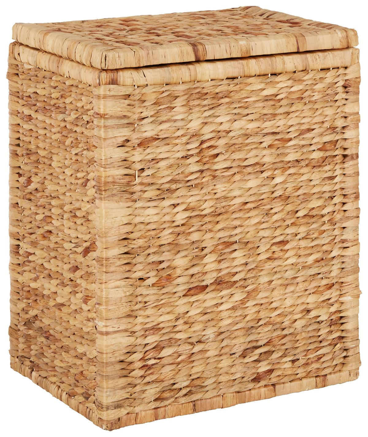 Szennyestartó Max - natúr színű, Romantik / Landhaus, textil/természetes anyagok (46/59/34cm) - Zandiara