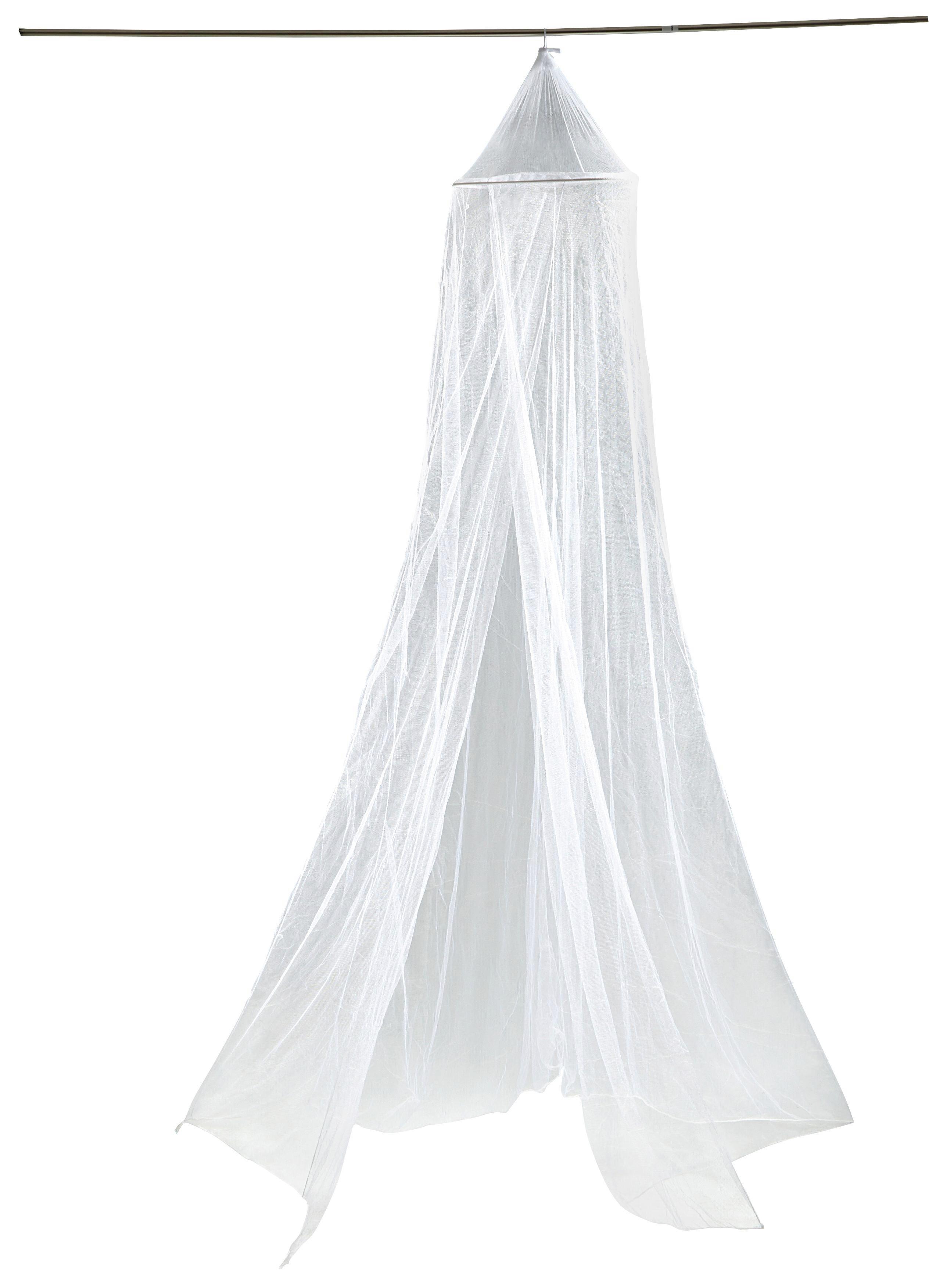 Moskitonetz Weiß - Weiß, Textil (60/1250/250cm) - Mömax modern living