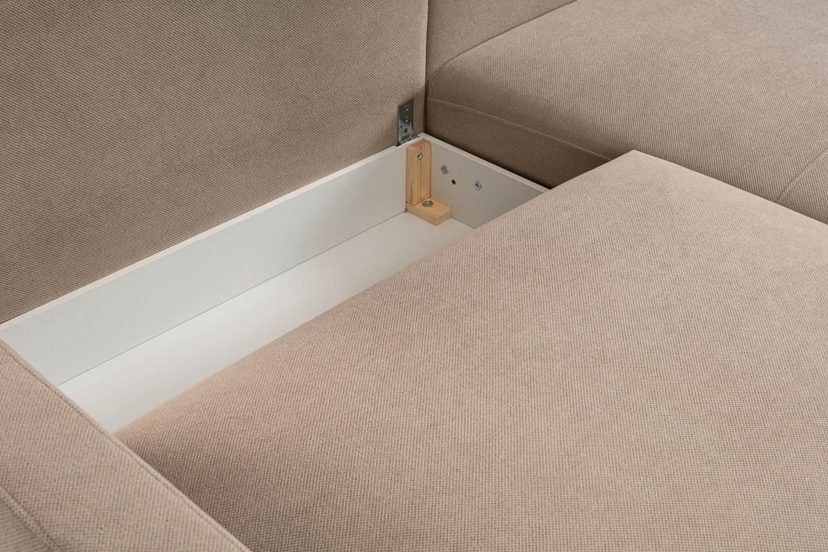 Coltar BERGAMO - bej, Modern, textil (238/162cm) - Mömax