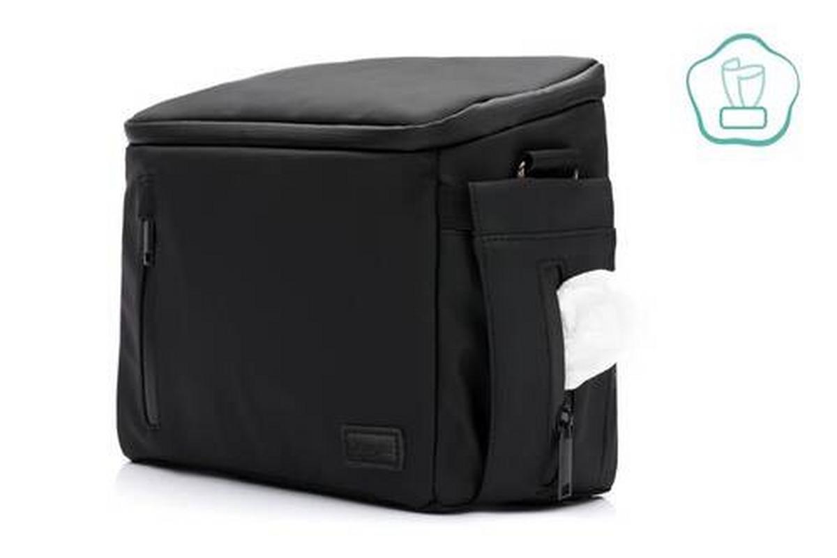 ORGANIZER DO SPACERÓWKI LU6097-06 - czarny, Basics, tkanina (28/17/12cm) - Jimmylee