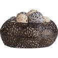 Dekoschale Frederike in Dunkelbraun - Dunkelbraun, LIFESTYLE, Metall (31cm) - MÖMAX modern living