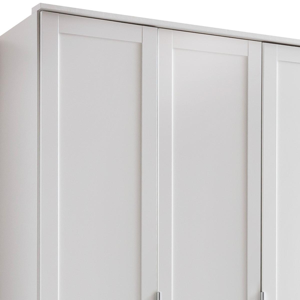 Ormar S Klasičnim Vratima Nadja - srebrne boje, Konvencionalno, drvni materijal (135/210/58cm) - Modern Living