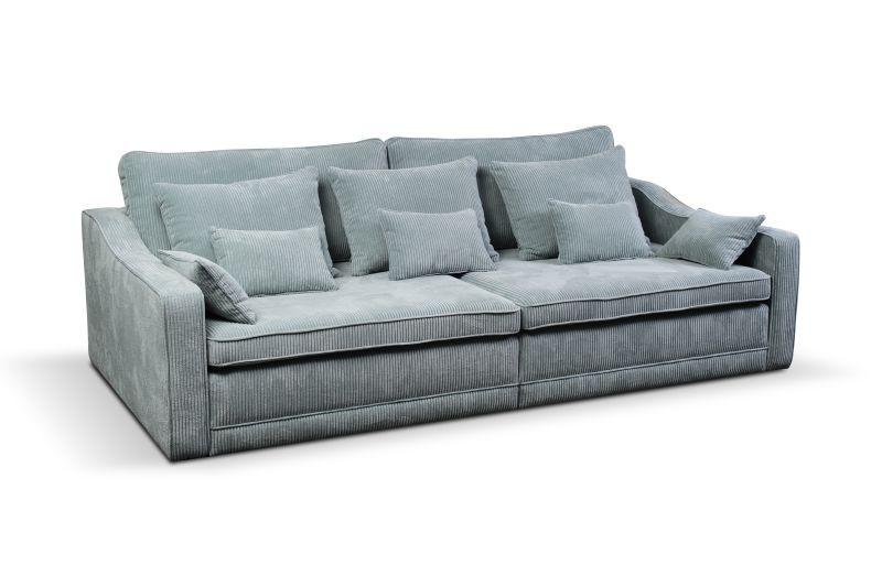 Canapea Bigsofa EVORA - verde, Modern, textil (276/71-92/137cm) - Modern Living