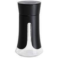 Vorratsdose Aurelius - M in Schwarz matt - Schwarz, Modern, Glas/Kunststoff (12/22,2cm) - Premium Living