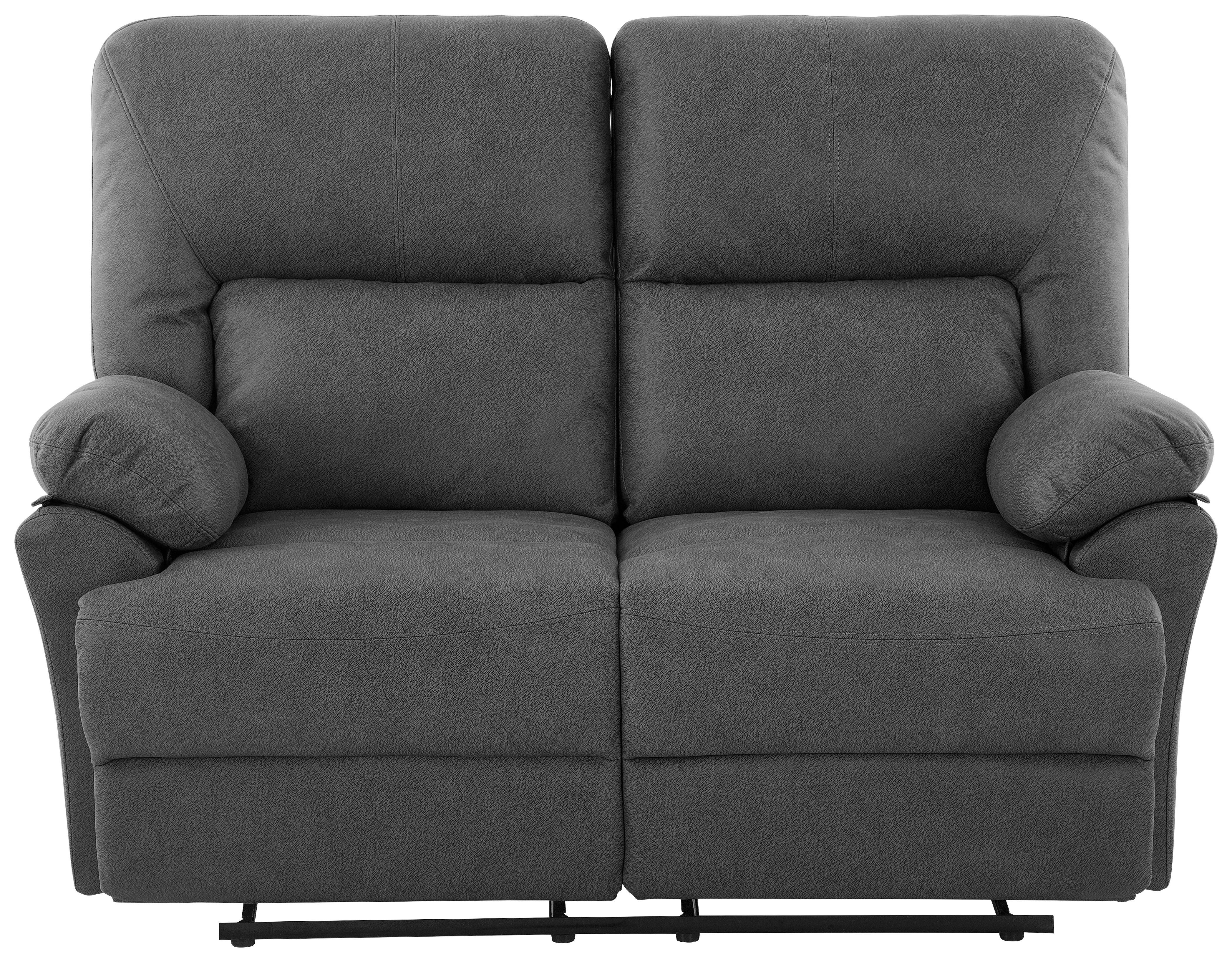 Dvosed Clara, Siva - siva, Basics, tekstil (145/103/93cm) - Livetastic