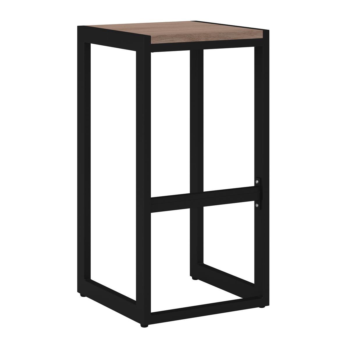 Mobilier bucătărie outdoor Delia - culoare natur/negru, Modern, plastic/metal - Bessagi Garden