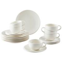 SERWIS KAWOWY NEW MOON VILLEROY & BOCH - biały, Konventionell, ceramika - Villeroy & Boch