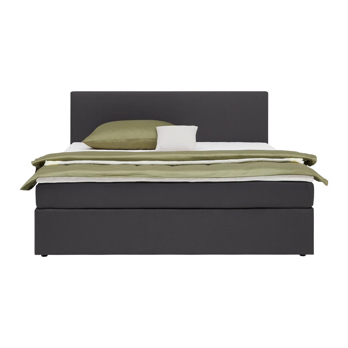 BOXBETT JUPITER - Anthrazit/Schwarz, Konventionell, Holz/Kunststoff (180/200cm) - Mömax