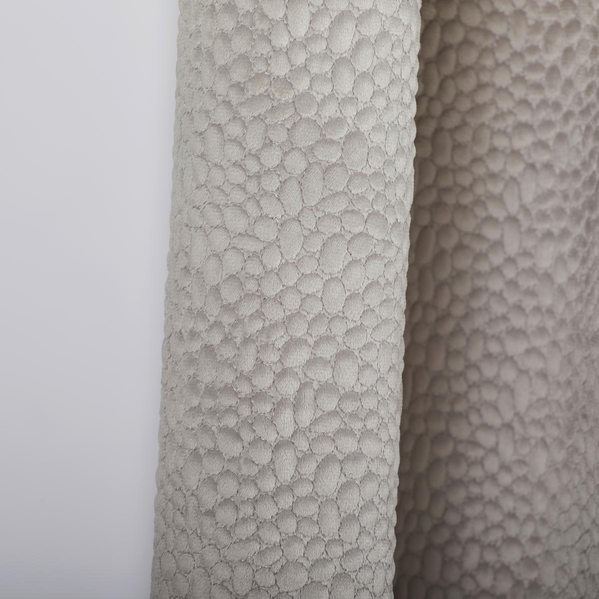 ZASŁONA NA PRZELOTKACH TENUTA - kolor srebrny, Design, tkanina (135/255cm) - Dieter Knoll