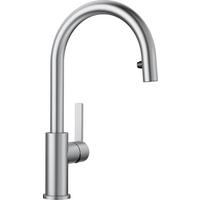 Küchenarmatur 523121 - Edelstahlfarben, Metall (36,8cm) - Blanco