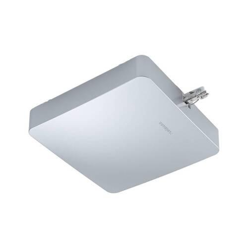Schienensystem-Einspeiser ZB Mitteleinspeisung max. 150 W - Chromfarben, Basics, Kunststoff (22,7/4,8cm) - Paulmann