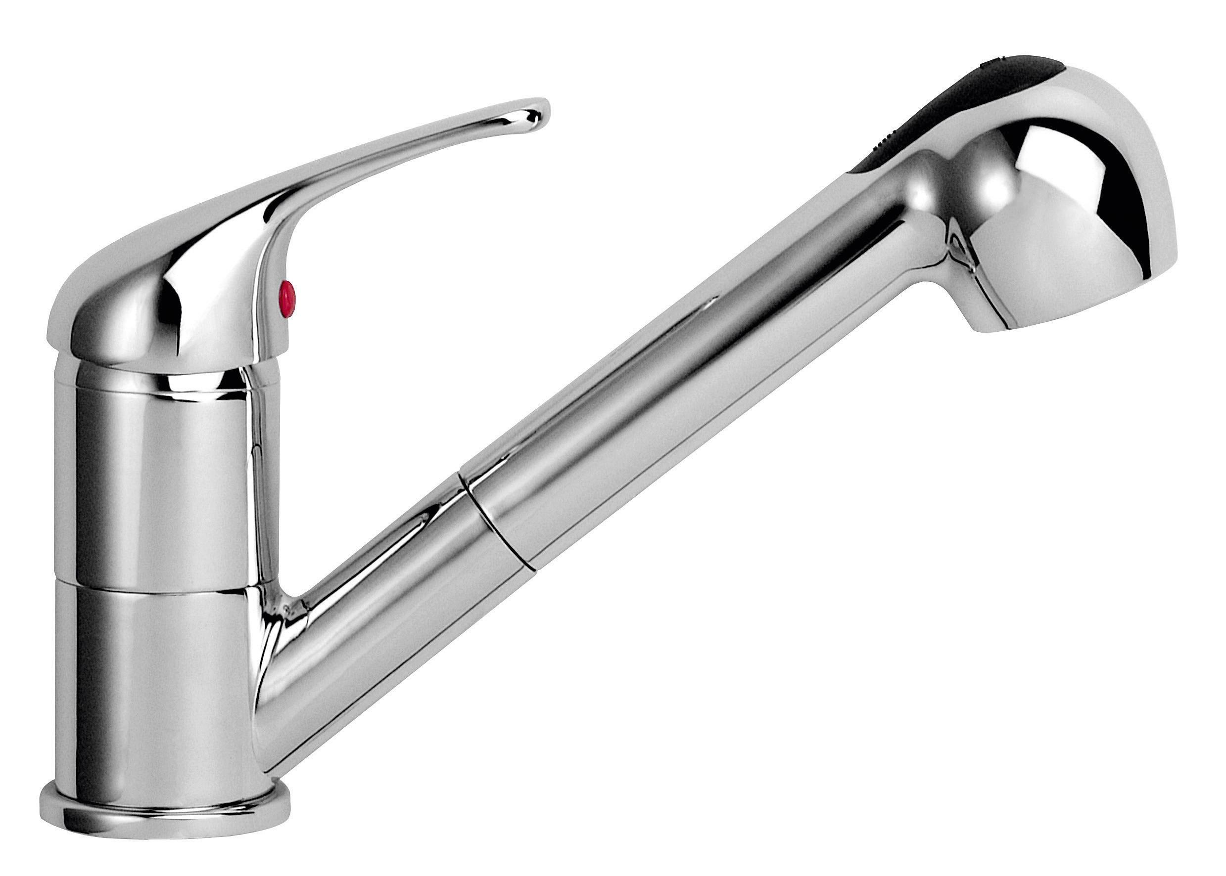 Küchenarmatur Supra in Chromfarben - Chromfarben, Lifestyle, Kunststoff/Metall (5,0/17,0/25,0cm) - Schütte