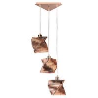 Hängeleuchte Rame Kupferfarben max. 22 Watt - Kupferfarben, Design, Metall (44/120cm)