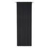 Fertigvorhang Leo Schwarz ca. 135x300cm - Schwarz, MODERN, Textil (135/300cm) - Premium Living