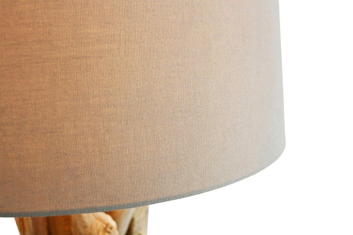 Stoječa Svetilka Driftwood - bela, Design, tekstil/les (30/150/30cm) - P & B