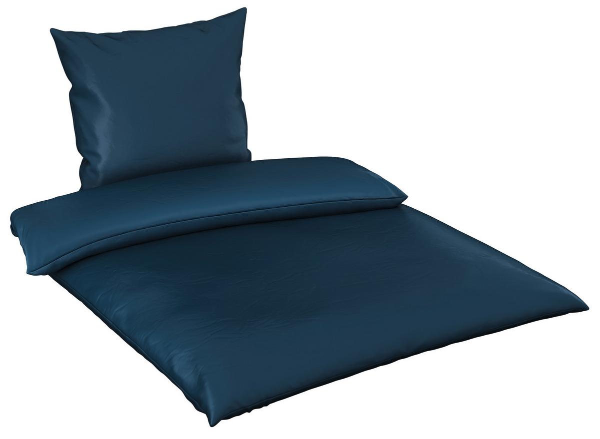 POŚCIEL SEGESTA - ciemnoniebieski, Modern, tkanina (200/200cm) - Novel