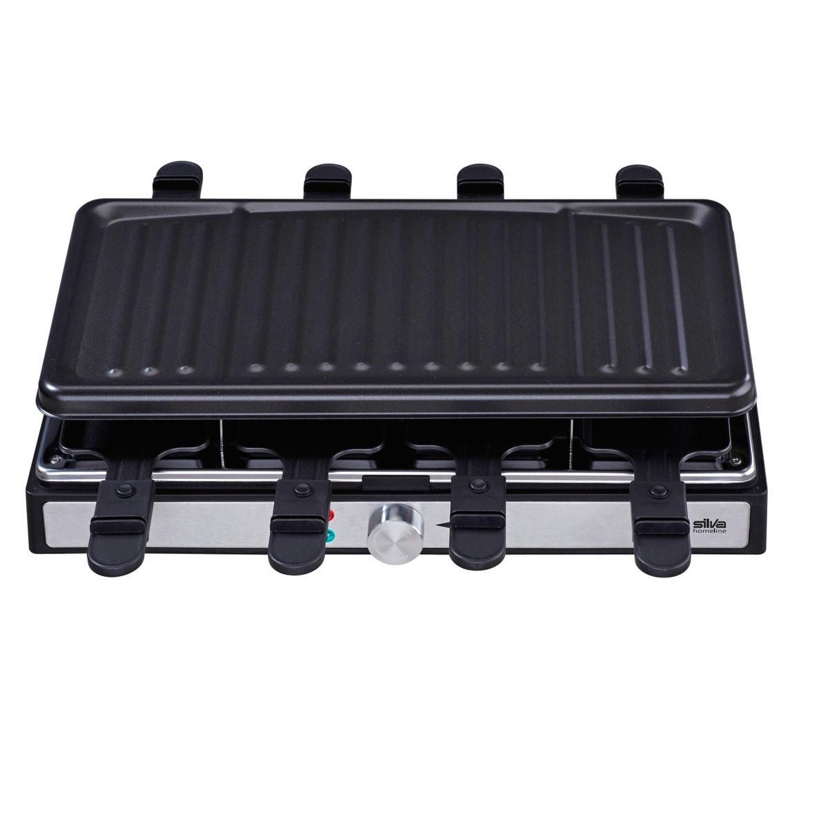 GRILL RACLETTE SILVA PK-R 088 RACLETTE GRILL - czarny, Basics, tworzywo sztuczne (44/12.5/24cm) - Silva Homeline