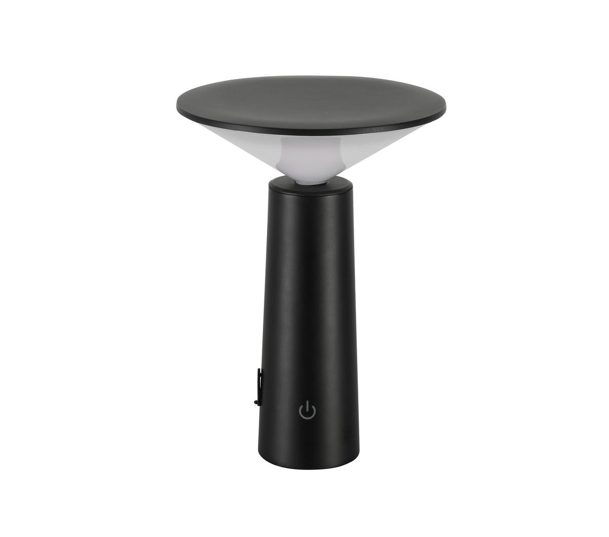 Zunanja Led-svetilka Kolim - črna, Romantika, umetna masa (14/19cm) - Modern Living
