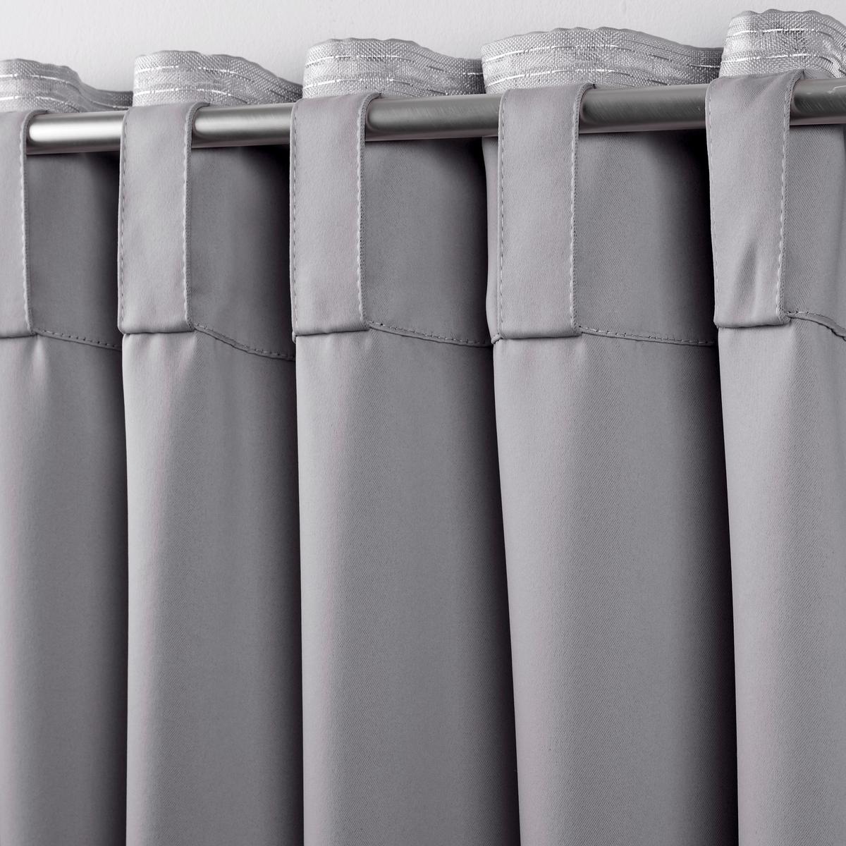 Sötétítőfüggöny Riccardo - antracit, Modern, textil (140/245cm) - Premium Living