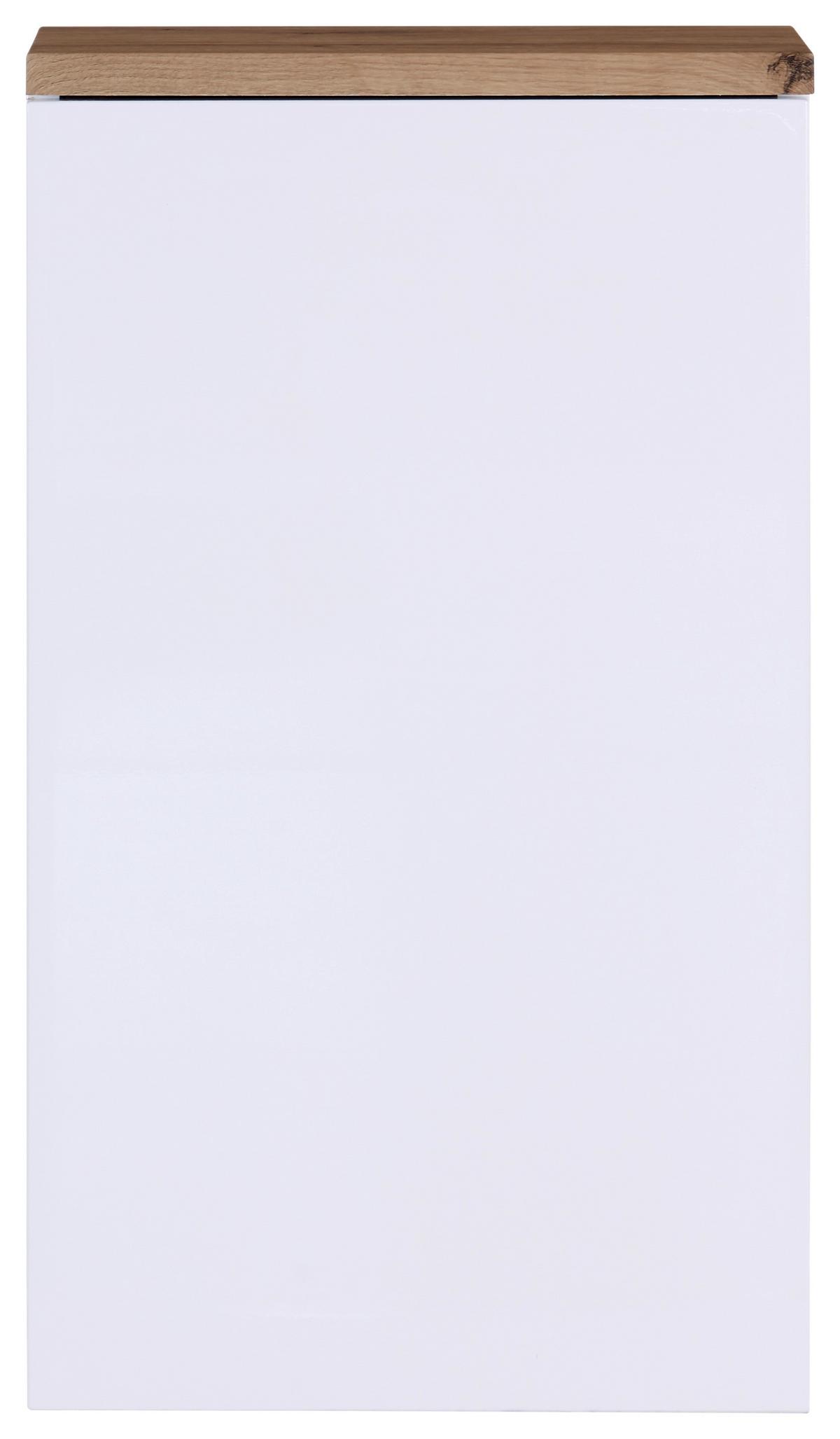 Dulap suspendat Marbella - alb, Modern, material pe bază de lemn (40/70/20cm)