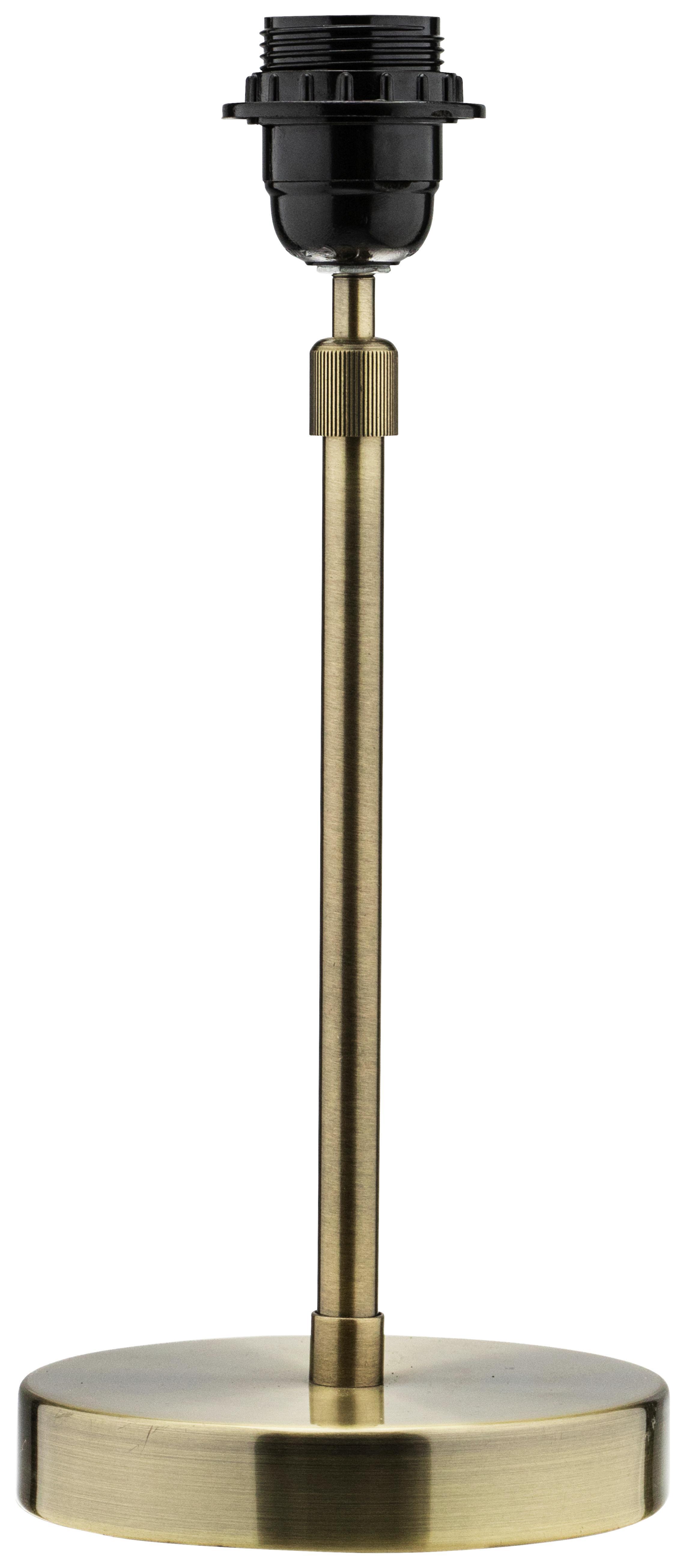 Leuchtenfuß Daria Altmessing - ROMANTIK / LANDHAUS, Metall (32cm) - Modern Living