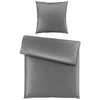 Bettwäsche Victoria Anthrazit ca. 135x200cm - Anthrazit, MODERN, Textil (135/200cm) - Mömax