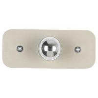 LED-Wandleuchte Rig2 Sandfarben max. 5 Watt - Sandfarben, MODERN, Kunststoff/Metall (9,3/7,5/5,2cm) - Mömax