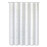 Zuhanyfüggöny Palm Leaf - fehér, műanyag (180/200cm)