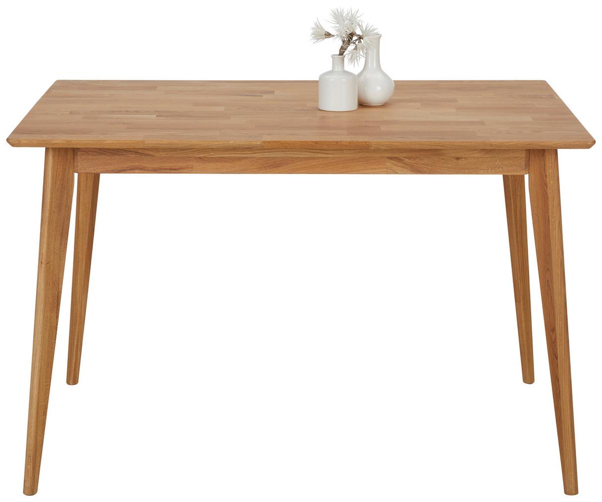 STÓŁ DO JADALNI RITA - kolor dębowy, Konventionell, drewno (120/75/80cm) - Zandiara