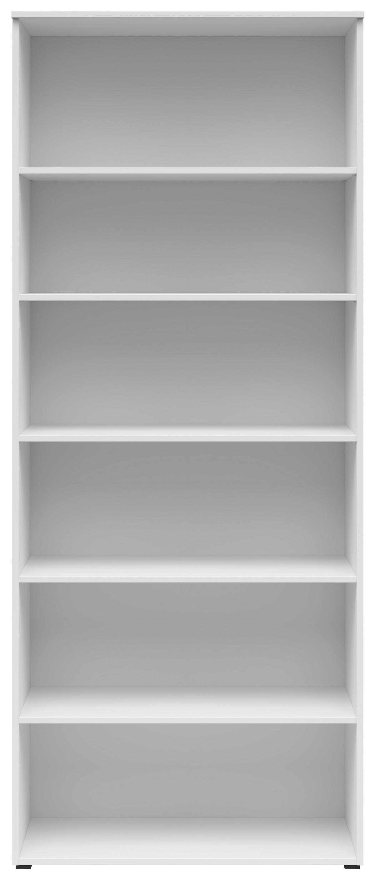 Regal Multistauraum Weiß - Anthrazit/Weiß, MODERN, Holzwerkstoff/Kunststoff (80/195/40cm) - Mömax