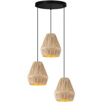 LAMPA WISZĄCA DAVIDE - czarny, Design, metal/papier (42/120cm) - Collet's Monde