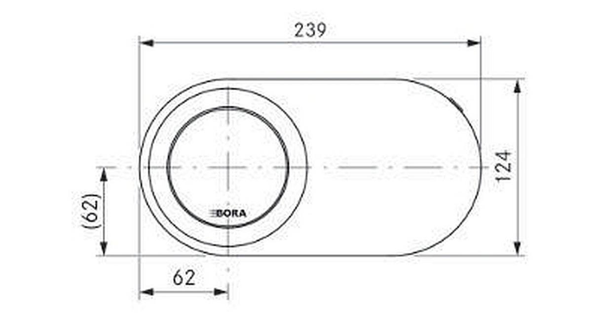 Vakuumiergerät QVACAB Schwarz - Schwarz, Metall (23,9/15,8/12,4cm) - Bora