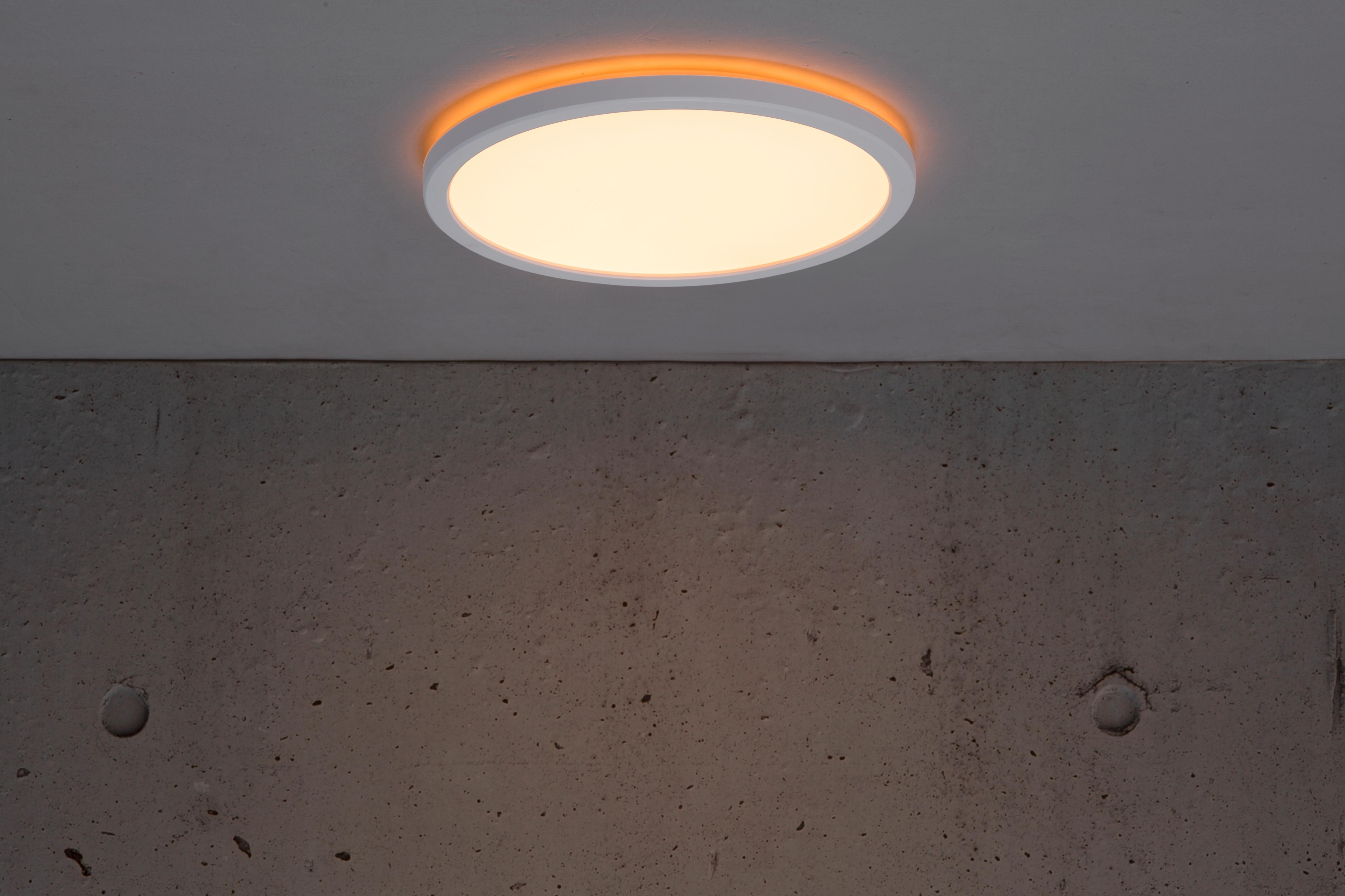 LAMPA SUFITOWA 47246001 OJA 24 ON/OFF - biały, Konventionell, tworzywo sztuczne (24,4/2,3cm) - Nordlux