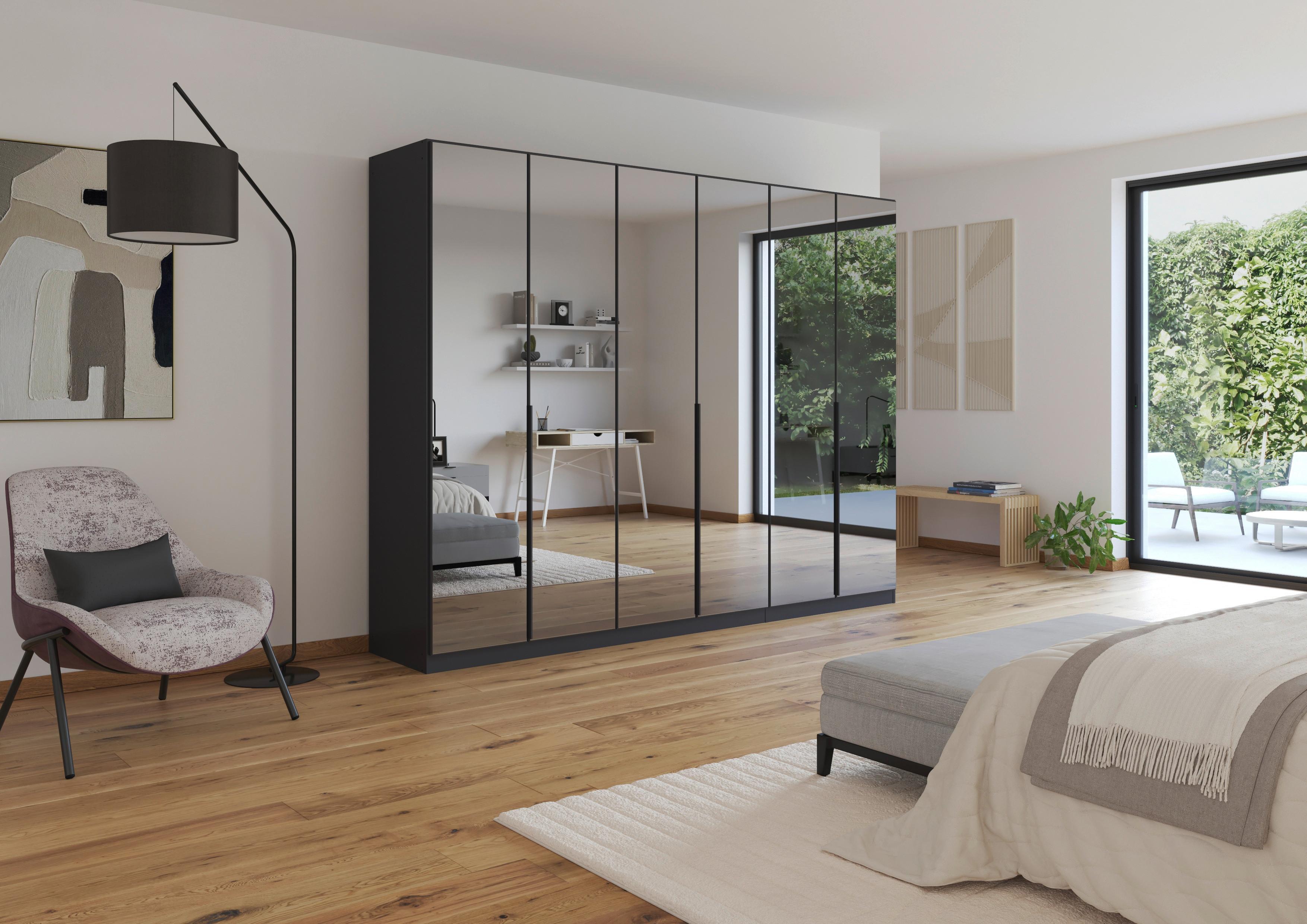 Ormar S Klasičnim Vratima Skyla - siva, Moderno, drvni materijal/metal (271/210/54cm) - Modern Living