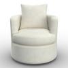 FAUTEUIL MARIETA - Wit/Zwart, Modern, Hout/Textiel (77/81/77cm) - Bessagi Home