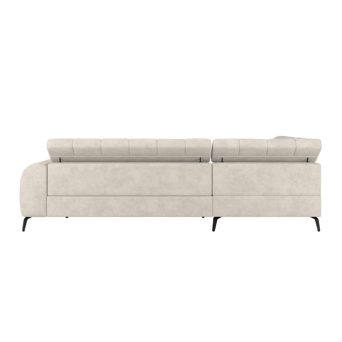Kutna Garnitura Volf - crna/krem, Trend, tekstil/metal (203/261cm)