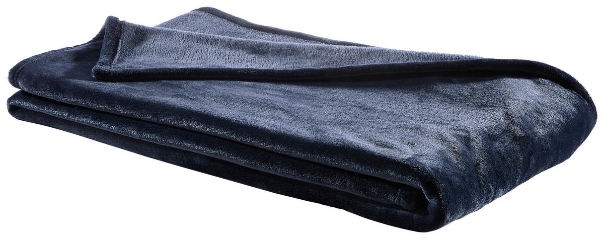 KOC DOMOWY LUNA - ciemnoniebieski, Konventionell, tkanina (140/190cm) - Novel