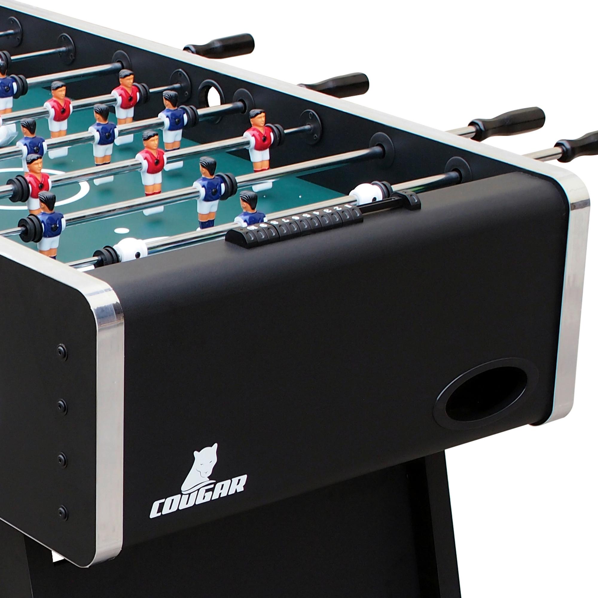 Tischfußball Arena in Schwarz - Schwarz, KONVENTIONELL, Holz (75/88/141cm) - Ambia Garden
