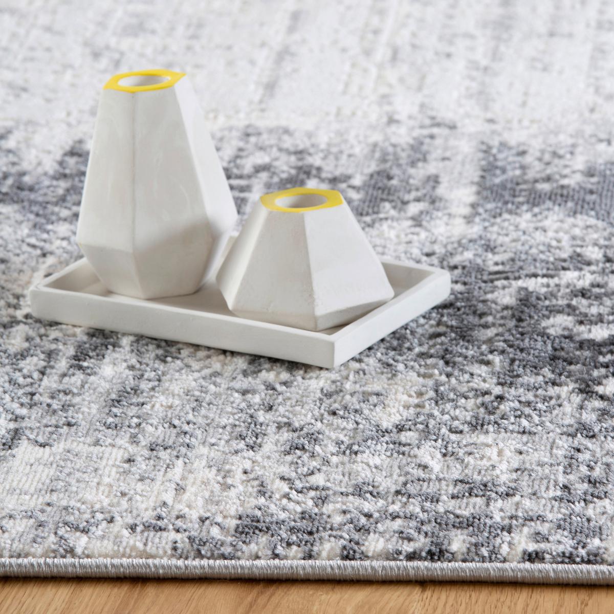 Webteppich My Salsa Grau ca. 120x170cm - Grau, Design, Textil (120/170cm) - Obsession