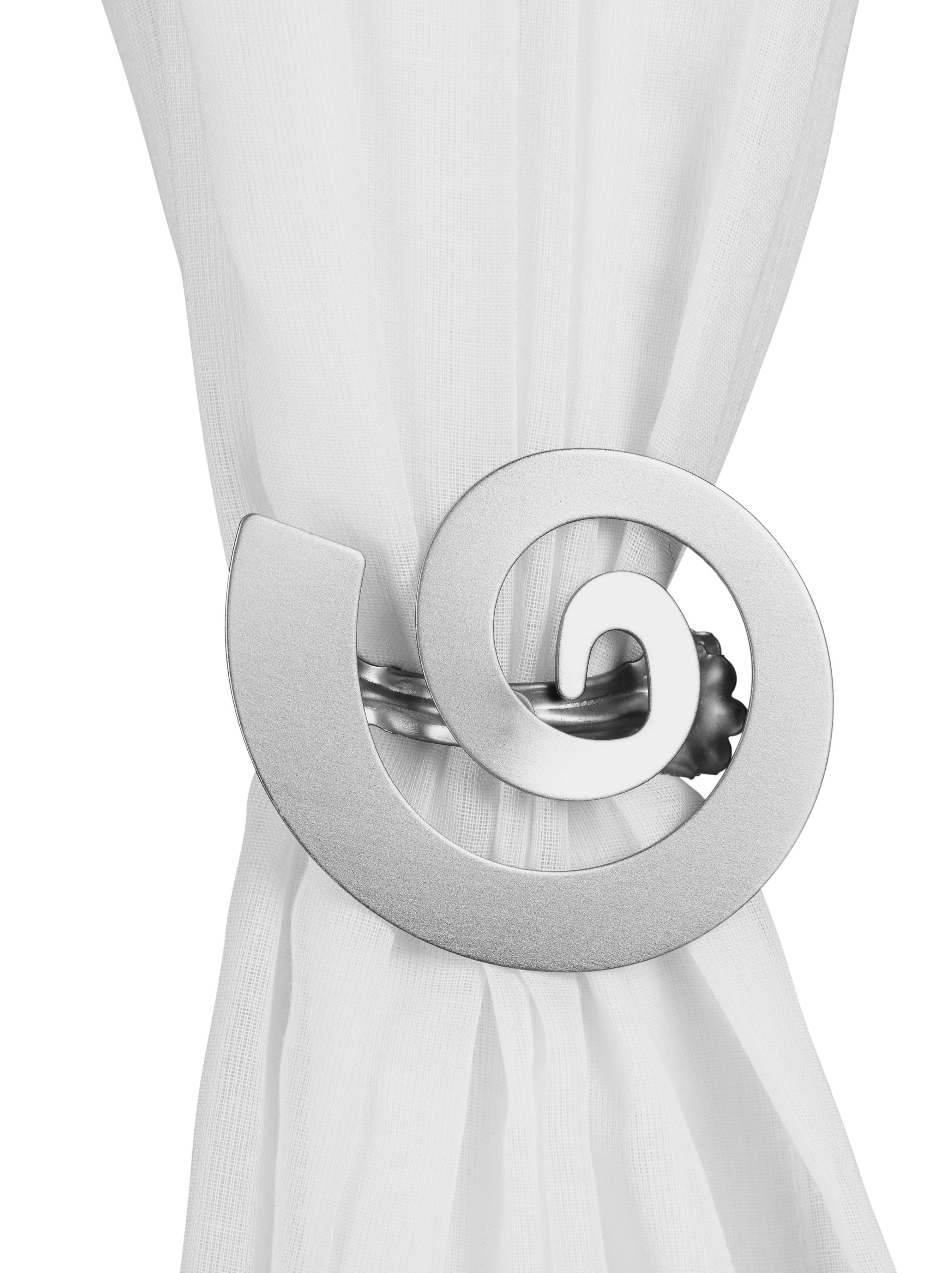 Dekospange Spiral in diversen Farben - Silberfarben/Goldfarben, Metall (10/15/5cm) - Modern Living