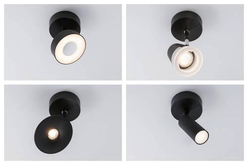 Schienensystem-Strahler Single Spot Base in Schwarz - Schwarz, Basics, Kunststoff (10/3,55cm) - Paulmann