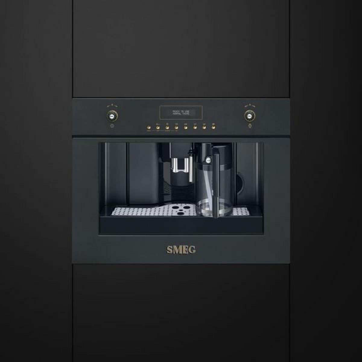 Kaffeevollautomat CMS8451A - Anthrazit (52,7/45,5/36,1cm) - SMEG